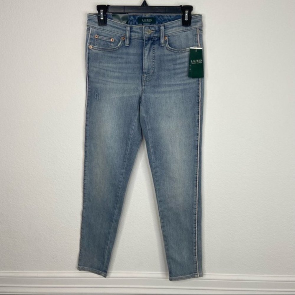 Lauren Ralph Lauren Premier Skinny Ankle Jeans Size 2 NWT - Picture 3 of 8